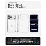 Husa Spigen Ultra Hybrid cu MagSafe compatibila cu iPhone 18 Pro / 17 Pro, Clear / White 23 - lerato.ro