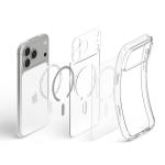 Husa Spigen Ultra Hybrid cu MagSafe compatibila cu iPhone 18 Pro / 17 Pro, Clear / White 11 - lerato.ro