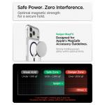 Husa Spigen Ultra Hybrid cu MagSafe compatibila cu iPhone 18 Pro / 17 Pro, Clear / Deep Blue 17 - lerato.ro