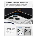 Husa Spigen Ultra Hybrid cu MagSafe compatibila cu iPhone 18 Pro / 17 Pro, Clear / Deep Blue 20 - lerato.ro