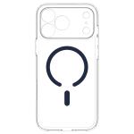 Husa Spigen Ultra Hybrid cu MagSafe compatibila cu iPhone 18 Pro / 17 Pro, Clear / Deep Blue 5 - lerato.ro