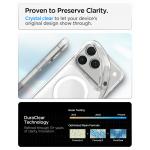 Husa Spigen Liquid Crystal cu MagSafe compatibila cu iPhone 18 Pro / 17 Pro, Clear / White 15 - lerato.ro