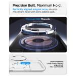Husa Spigen Liquid Crystal cu MagSafe compatibila cu iPhone 18 Pro / 17 Pro, Clear / White 17 - lerato.ro