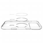 Husa Spigen Liquid Crystal cu MagSafe compatibila cu iPhone 18 Pro / 17 Pro, Clear / White 9 - lerato.ro