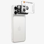 Protectie camera foto Spigen Glass tR EZ Fit Optik Pro XL compatibila cu iPhone 18 Pro, Dark Gray 3 - lerato.ro