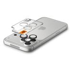 Set 2 protectii camera foto Spigen Glass tR EZ Fit Optik Pro compatibile cu iPhone 18 Pro Max / 18 Pro, Dark Gray 6 - lerato.ro