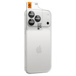 Set 2 protectii camera foto Spigen Glass tR EZ Fit Optik Pro compatibile cu iPhone 18 Pro Max / 18 Pro, Dark Gray 7 - lerato.ro