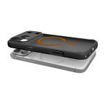 Husa Spigen Ultra Hybrid Matte MagFit cu MagSafe compatibila cu iPhone 18 Pro Max / 17 Pro Max, Frost Black / Orange 16 - lerato.ro