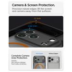 Husa Spigen Ultra Hybrid Matte MagFit cu MagSafe compatibila cu iPhone 18 Pro Max / 17 Pro Max, Frost Black / Orange 22 - lerato.ro