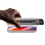 Set 2 folii sticla securizata Spigen GLAS.tR EZ Fit Pro, Kit montare unclus, compatibile cu iPhone 18 Pro Max / 17 Pro Max, Transparent 7 - lerato.ro