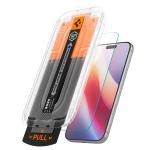 Set 2 folii sticla securizata Spigen GLAS.tR EZ Fit Pro, Kit montare unclus, compatibile cu iPhone 18 Pro Max / 17 Pro Max, Transparent 10 - lerato.ro