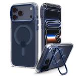 Husa Spigen Ultra Hybrid Optik S cu MagSafe compatibila cu iPhone 18 Pro / 17 Pro, Transparent / Albastru 4 - lerato.ro