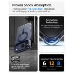 Husa Spigen Ultra Hybrid Optik S cu MagSafe compatibila cu iPhone 18 Pro / 17 Pro, Transparent / Albastru 12 - lerato.ro
