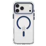 Husa Spigen Ultra Hybrid Optik S cu MagSafe compatibila cu iPhone 18 Pro / 17 Pro, Transparent / Albastru 2 - lerato.ro
