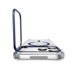 Husa Spigen Ultra Hybrid Optik S cu MagSafe compatibila cu iPhone 18 Pro / 17 Pro, Transparent / Albastru 6 - lerato.ro