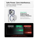 Husa Spigen Ultra Hybrid Optik S cu MagSafe compatibila cu iPhone 18 Pro / 17 Pro, Transparent / Albastru 10 - lerato.ro
