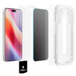 Folie sticla securizata Spigen Glass tR EZ Fit Pro HD Privacy compatibila cu iPhone 18 Pro, Negru 4 - lerato.ro