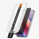Folie sticla securizata Spigen Glass tR EZ Fit Pro HD Privacy compatibila cu iPhone 18 Pro, Negru 9 - lerato.ro
