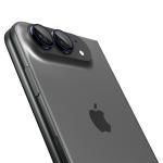 Set 2 protectii camera foto Spigen Glass tR EZ Fit compatibile cu iPhone Duo, Negru 4 - lerato.ro