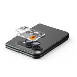 Set 2 protectii camera foto Spigen Glass tR EZ Fit compatibile cu iPhone Duo, Negru 6 - lerato.ro