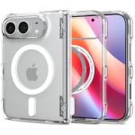 Husa Spigen Ultra Hybrid Pro cu MagSafe compatibila cu iPhone Duo, Alb / Transparent 3 - lerato.ro
