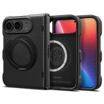 Husa Spigen Slim Armor Pro S cu MagSafe compatibila cu iPhone Duo, Negru 4 - lerato.ro