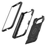 Husa Spigen Slim Armor Pro S cu MagSafe compatibila cu iPhone Duo, Negru 16 - lerato.ro