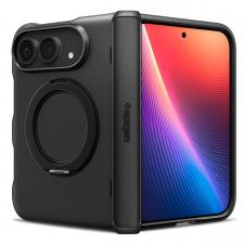 Husa Spigen Slim Armor Pro S cu MagSafe compatibila cu iPhone Duo, Negru
