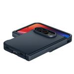 Husa Spigen Tough Armor Pro cu MagSafe compatibila cu iPhone Duo, Navy Blue 8 - lerato.ro