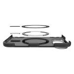 Husa Spigen Ultra Hybrid Pro cu MagSafe compatibila cu iPhone Duo, Frosted Black 11 - lerato.ro