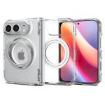 Husa Spigen Slim Armor Pro S cu MagSafe compatibila cu iPhone Duo, Alb / Transparent 3 - lerato.ro