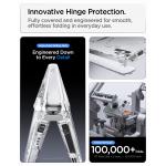 Husa Spigen Slim Armor Pro S cu MagSafe compatibila cu iPhone Duo, Alb / Transparent 16 - lerato.ro