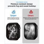 Carcasa cu protectie ecran Spigen Thin Fit 360 compatibila cu Apple Watch 10 / 11 / 12, 42mm, Negru 6 - lerato.ro