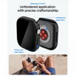 Carcasa cu protectie ecran Spigen Thin Fit 360 compatibila cu Apple Watch 10 / 11 / 12, 42mm, Negru 8 - lerato.ro