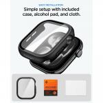 Carcasa cu protectie ecran Spigen Thin Fit 360 compatibila cu Apple Watch 10 / 11 / 12, 42mm, Negru 9 - lerato.ro