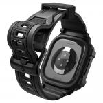 Curea cu carcasa de protectie Spigen Rugged Armor Pro compatibila cu Apple Watch 12 (46mm), Negru 3 - lerato.ro