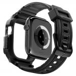 Curea cu carcasa de protectie Spigen Rugged Armor Pro compatibila cu Apple Watch 12 (46mm), Negru 5 - lerato.ro