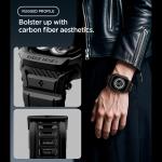 Curea cu carcasa de protectie Spigen Rugged Armor Pro compatibila cu Apple Watch 12 (46mm), Negru 7 - lerato.ro