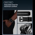 Curea cu carcasa de protectie Spigen Rugged Armor Pro compatibila cu Apple Watch 12 (46mm), Negru 9 - lerato.ro