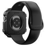 Carcasa Spigen Rugged Armor compatibila cu Apple Watch 12 46mm, Negru 3 - lerato.ro