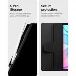 Husa Spigen Ultra Hybrid Pro compatibila cu Samsung Galaxy Tab S12 Plus, 12.6 inch, Negru 13 - lerato.ro