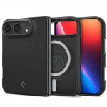 Carcasa Spigen AirSkin Aramid cu MagSafe compatibila cu iPhone Duo, Negru 3 - lerato.ro