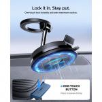 Suport auto Spigen STK100 VacuumLock, Dashboard / Windshield Mount, Compatibil MagSafe, Rotire 360 grade, Negru 12 - lerato.ro