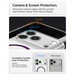 Husa Spigen Ultra Hybrid cu MagSafe compatibila cu iPhone 18 Pro / 17 Pro, Transparent / Burgundy 15 - lerato.ro