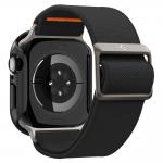 Set 2 in 1 Spigen Lite Fit Ultra, Carcasa + Curea compatibile cu Apple Watch 10 / 11 / 12 (46mm), Negru 6 - lerato.ro
