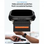 Set 2 in 1 Spigen Lite Fit Ultra, Carcasa + Curea compatibile cu Apple Watch 10 / 11 / 12 (46mm), Negru 10 - lerato.ro