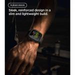 Set 2 in 1 Spigen Lock Fit, Carcasa + Folie sticla securizata compatibile cu Apple Watch Ultra 1 / 2 / 3 / 4 (49mm), Negru 7 - lerato.ro