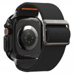 Set 2 in 1 Spigen Lite Fit Ultra, Carcasa + Curea compatibile cu Apple Watch Ultra 1 / 2 / 3 / 4 (49mm), Negru 3 - lerato.ro