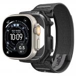 Set 2 in 1 Spigen, Carcasa Rugged Armor + Curea Athlex Air compatibile cu Apple Watch Ultra 1 / 2 / 3 / 4 (49mm), Negru 2 - lerato.ro