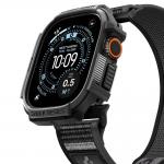 Set 2 in 1 Spigen, Carcasa Rugged Armor + Curea Athlex Air compatibile cu Apple Watch Ultra 1 / 2 / 3 / 4 (49mm), Negru 5 - lerato.ro